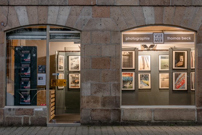 La galerie du photographe Thomas Beck, à Morlaix